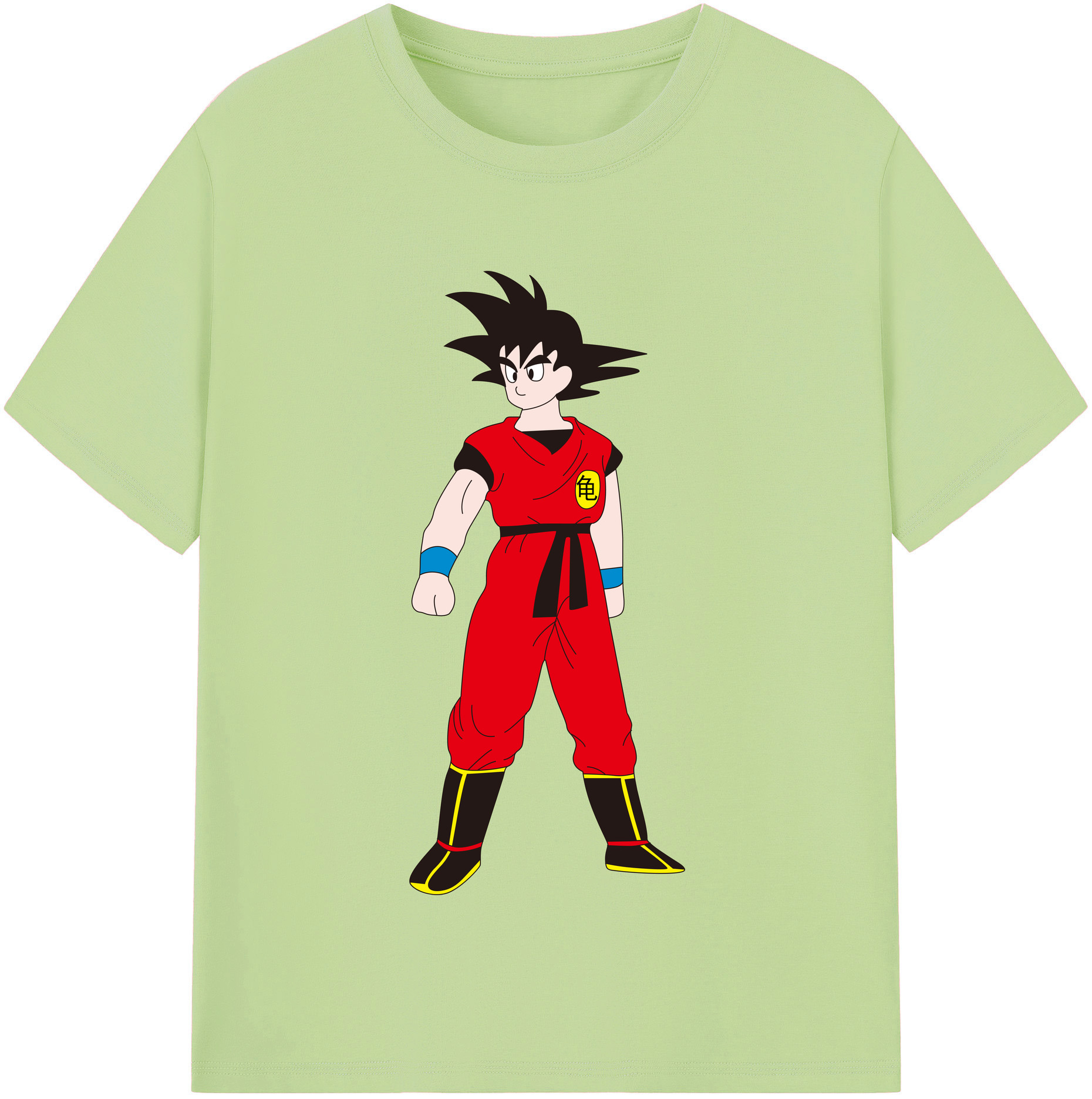 （画像用） ドラゴンボール 孫悟空（そん ごくう）Son Goku カカロット DRAGON BALL Kakarotto 綿100％半袖Tシャツ（フロントプリント）